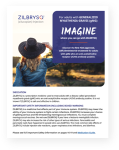 Zilbrysq Patient Brochure