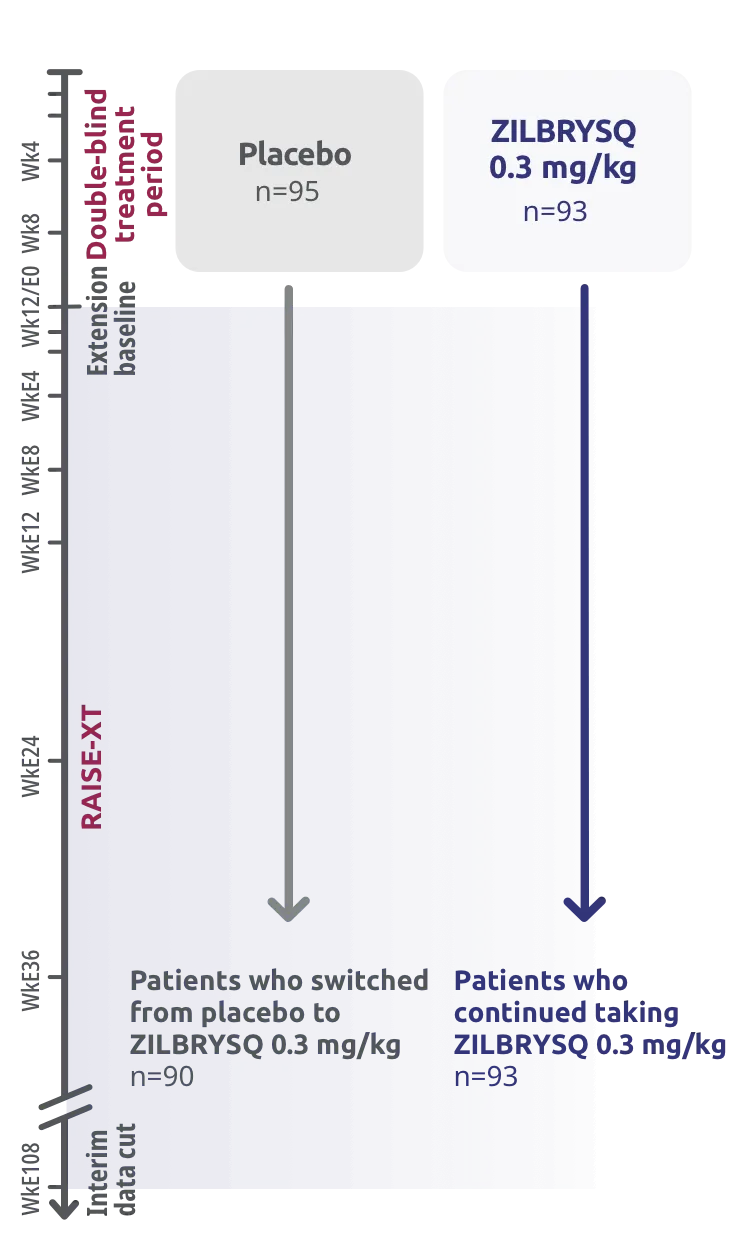 RAISE-XT: extension study.